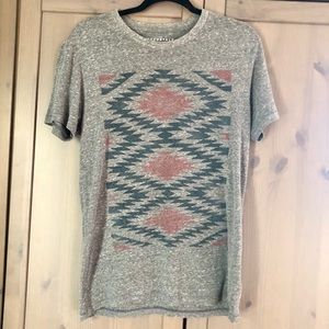 Aztec Print Tee